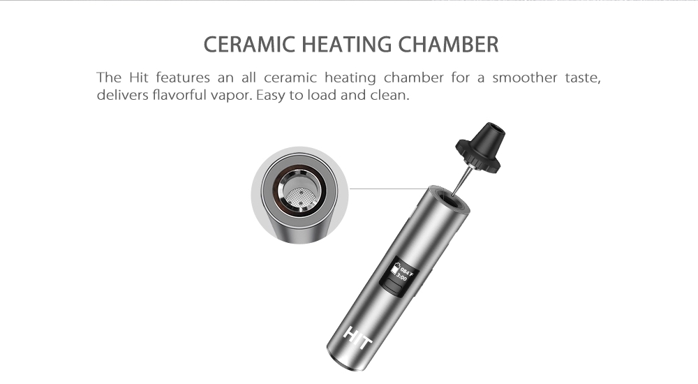 오리지널 Yocan 히트 드라이 허브 기화기 키트, 전 - Diy Vape Electronics 리뷰 및 가격