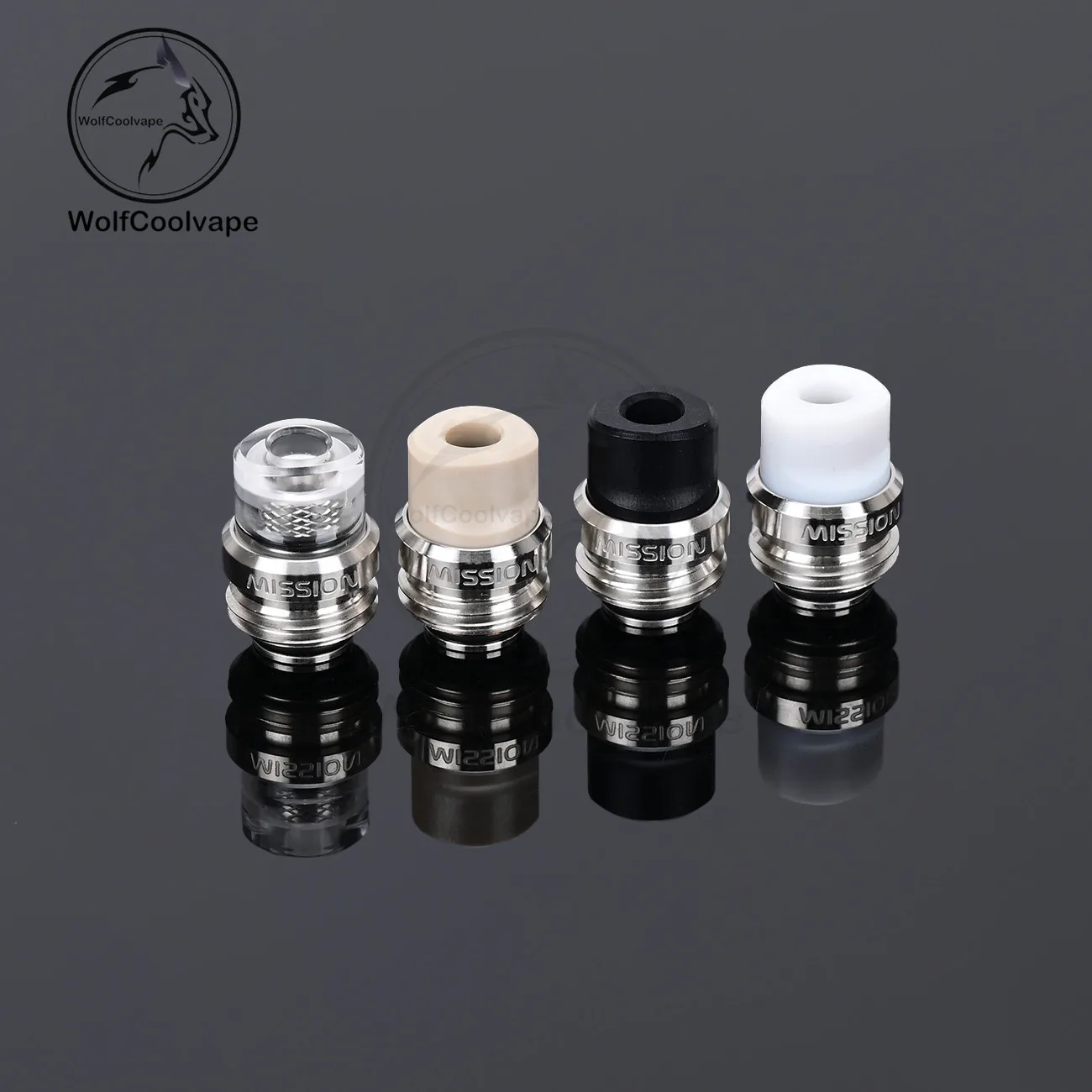 울프쿨베이프 미션 팁 V2 스타일 BB 드립 팁 세트  - Diy Vape Electronics 리뷰 및 가격