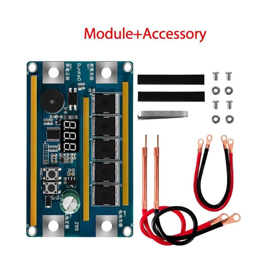 휴대용 12V 스폿 용접기 디지털 디스플레이 조정 가능 - Diy Electronics Spot Welder 리뷰 및 가격
