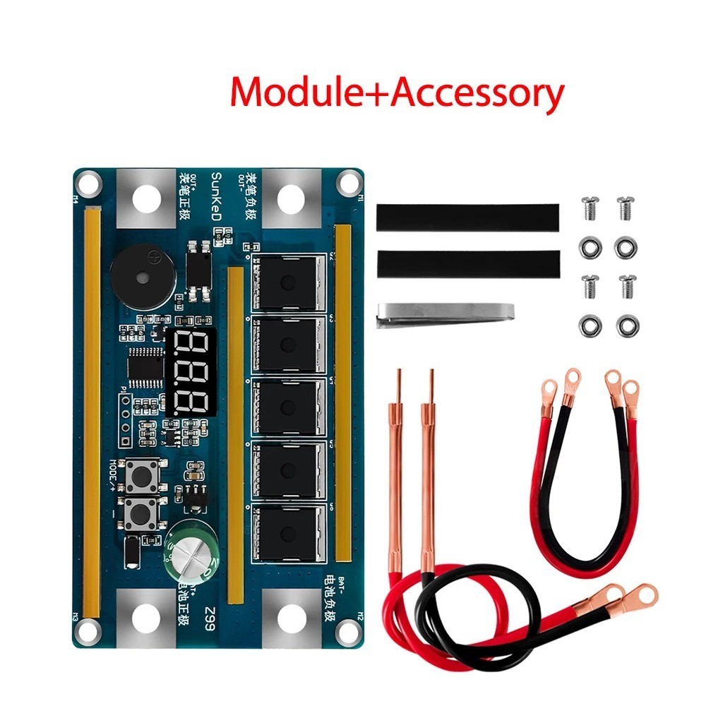 휴대용 12V 스폿 용접기 10AWG 조정 가능한 전원 - Diy Electronics Spot Welder 리뷰 및 가격