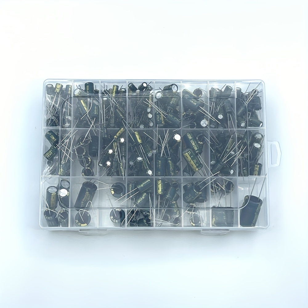 335Pcs 알루미늄 전해 커패시터 키트 24 값 10 - Capacitor Kit Assortment 리뷰 및 가격