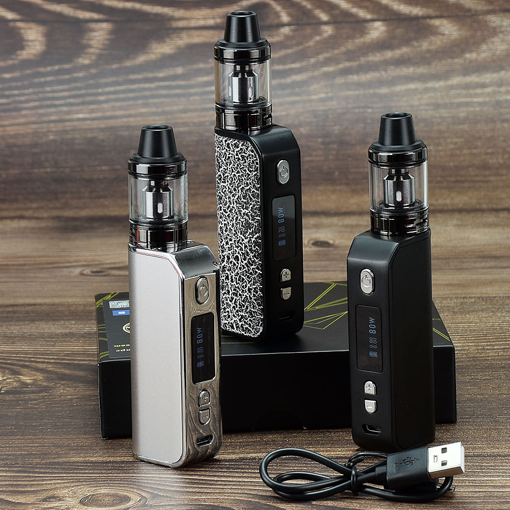 Vape 80W Vape 모드 박스 모드 키트 2200 - Diy Vape Electronics 리뷰 및 가격