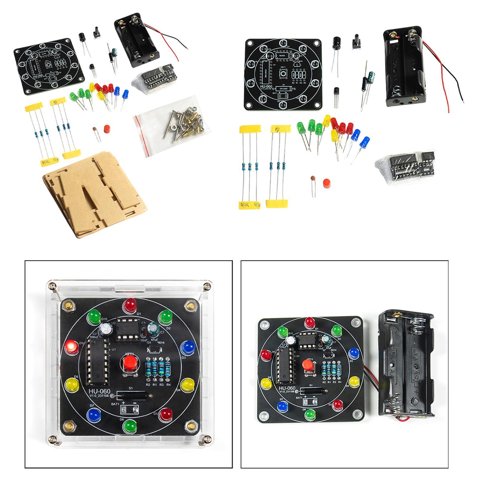 DIY 전자 행운의 바퀴 키트 Ne555 CD4017  - Diy Electronics Kits For Beginners 리뷰 및 가격