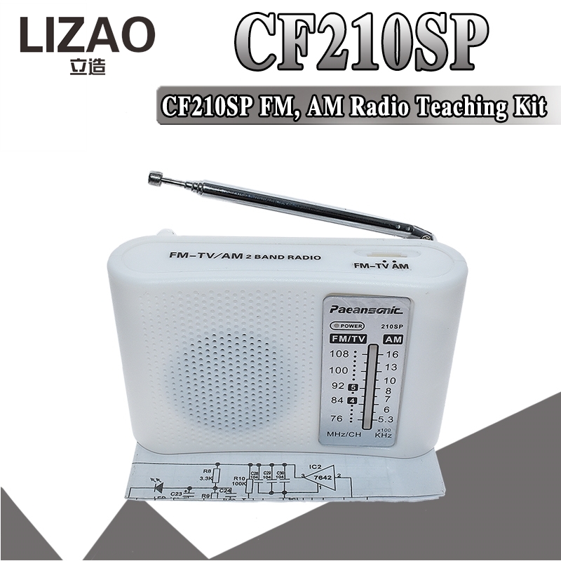 LIZAO CF210SP FM AM 라디오 키트, 초보 - Diy Electronics Kits For Beginners 리뷰 및 가격