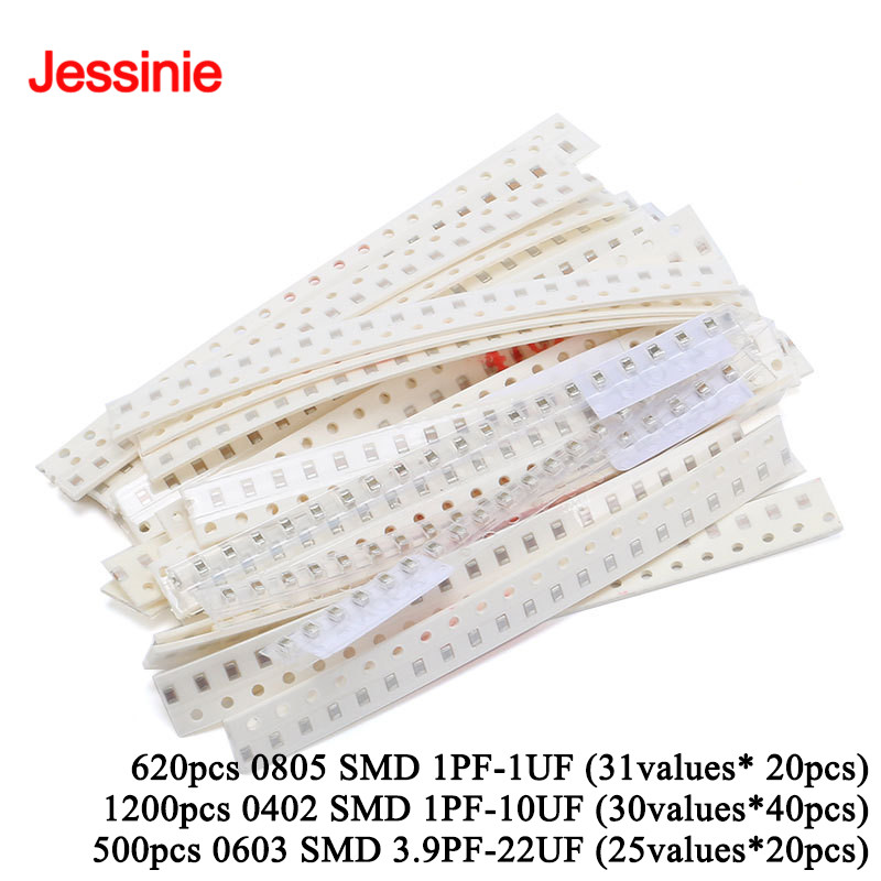 500개-1200개 0805 0603 0402 SMD  - Capacitor Kit Assortment 리뷰 및 가격