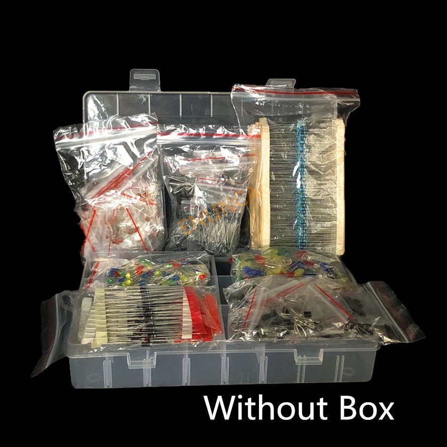 금속 필름 저항기 모음 키트, LED 다이오드 전해 커 - Capacitor Kit Assortment 리뷰 및 가격