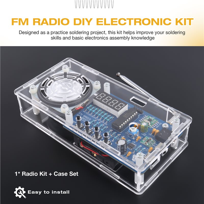 Y43A-초보자를 위한 전자 DIY 키트 FM 라디오용 - Diy Electronics Kits For Beginners 리뷰 및 가격