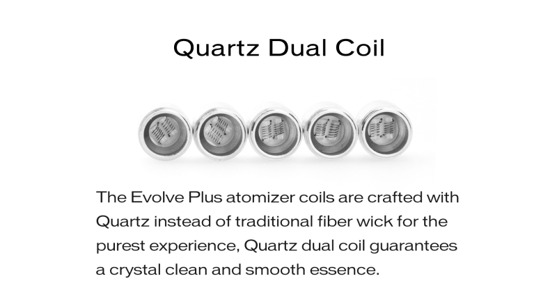 오리지널 Yocan Evolve Plus QDC 코일  - Diy Vape Electronics 리뷰 및 가격