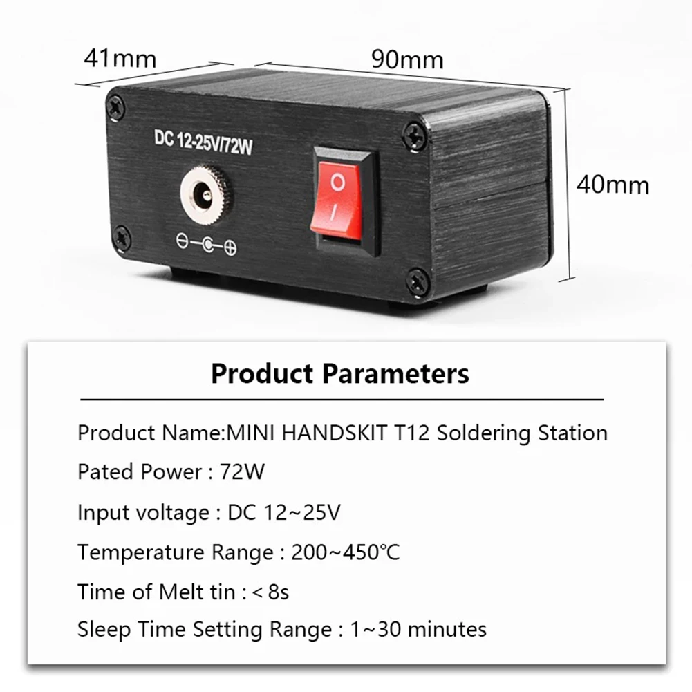 디지털 T12 납땜 스테이션, 온도 조절 가능, 72W - Diy Soldering Station No Electronics 리뷰 및 가격