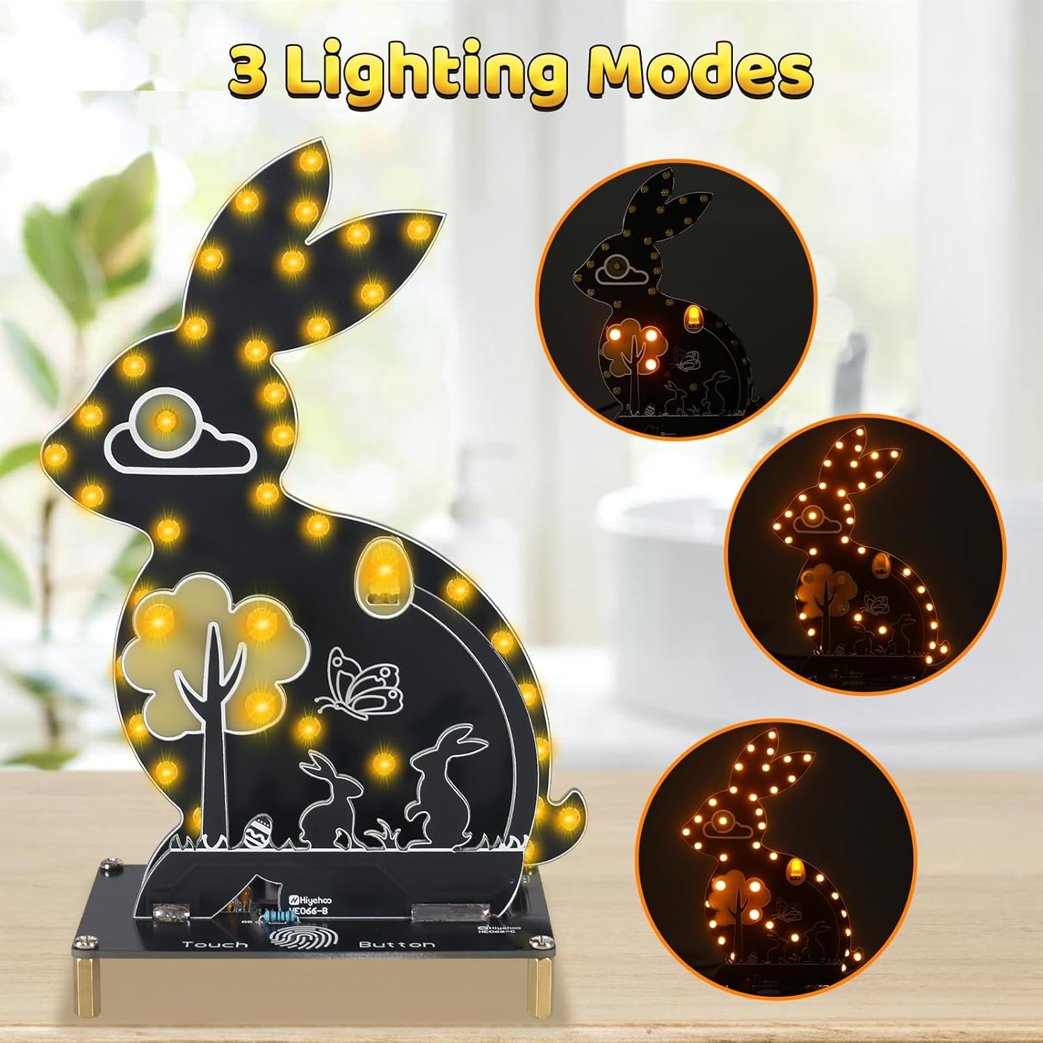 DIY 토끼 납땜 연습 키트 전자 토끼 야간 조명 터치 - Diy Electronics Kits For Beginners 리뷰 및 가격