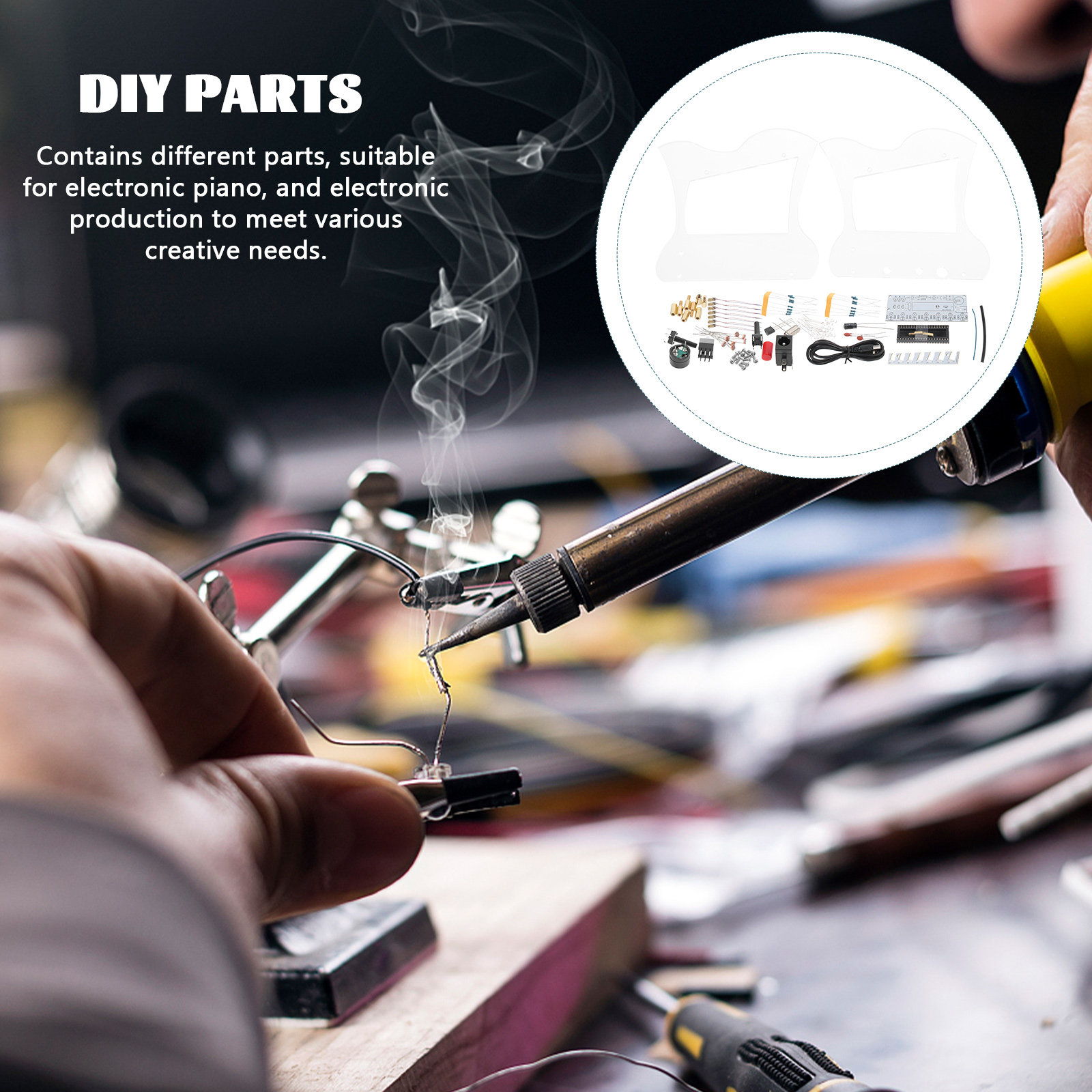 초보자와 전문가를 위한 전자 하프 DIY 납땜 키트,  - Diy Electronics Kits For Beginners 리뷰 및 가격