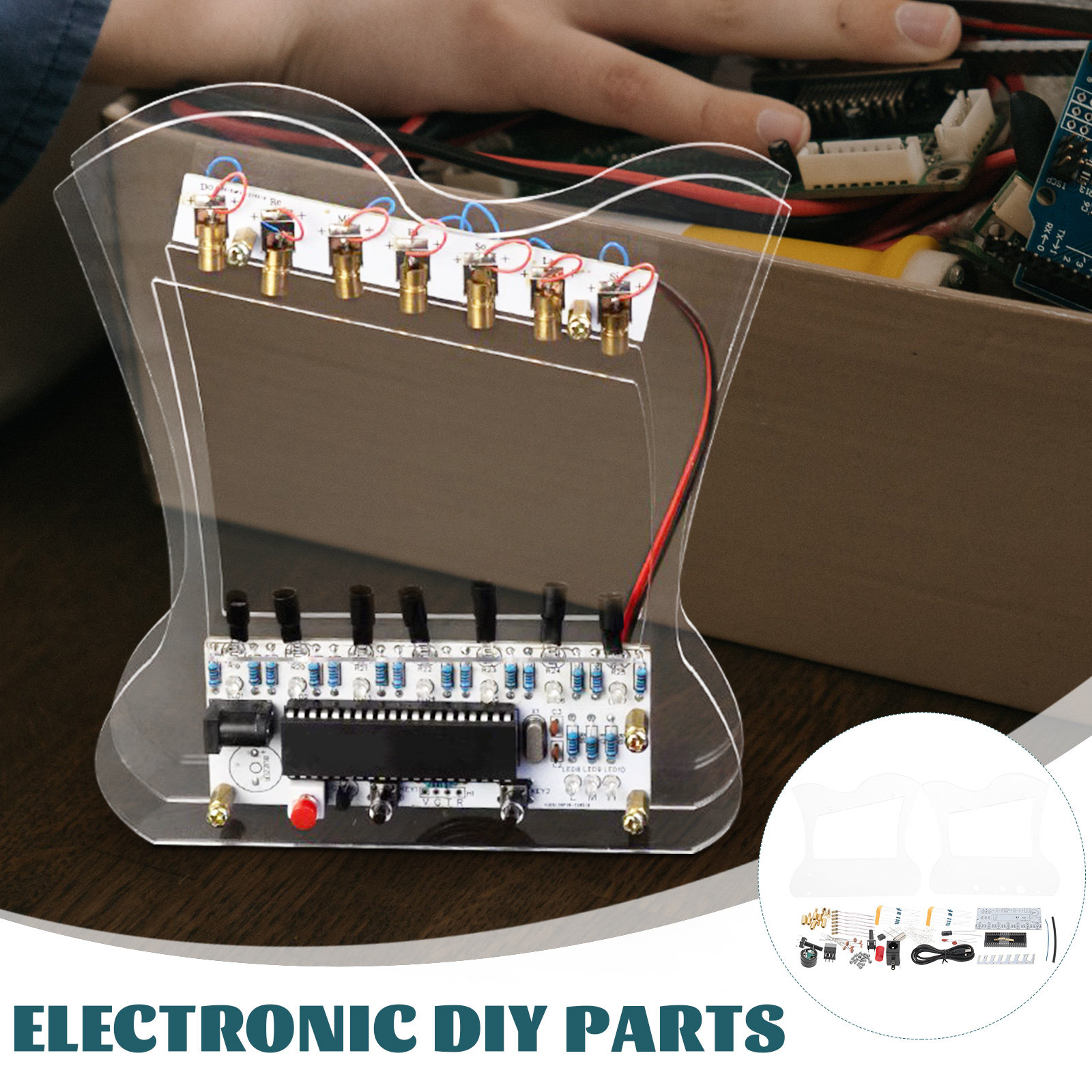 초보자와 전문가를 위한 전자 하프 DIY 납땜 키트,  - Diy Electronics Kits For Beginners 리뷰 및 가격