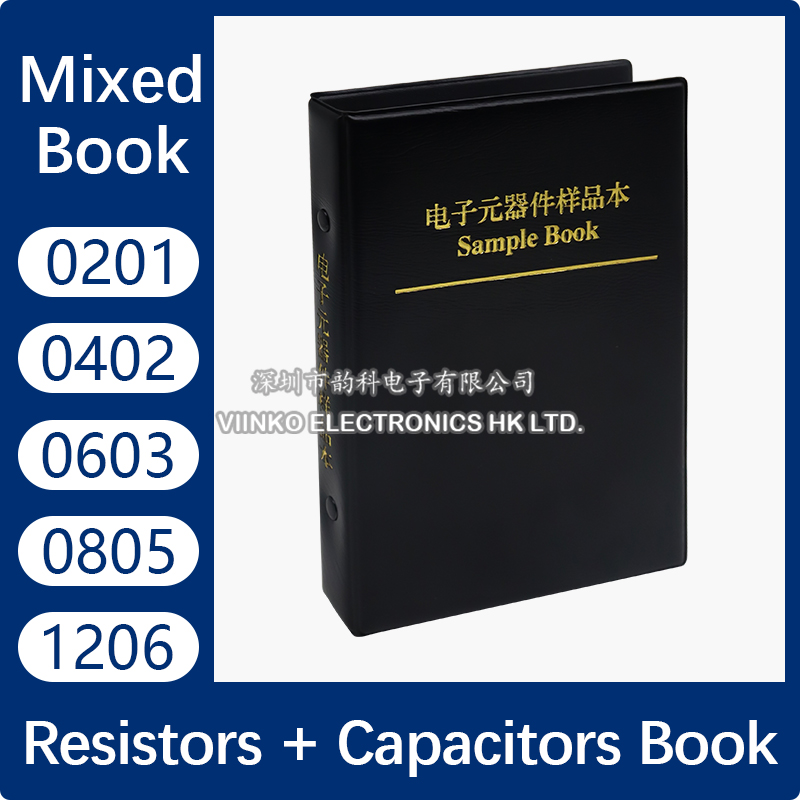 커패시터 저항기 혼합 도서 0201 0402 0603  - Capacitor Kit Assortment 리뷰 및 가격