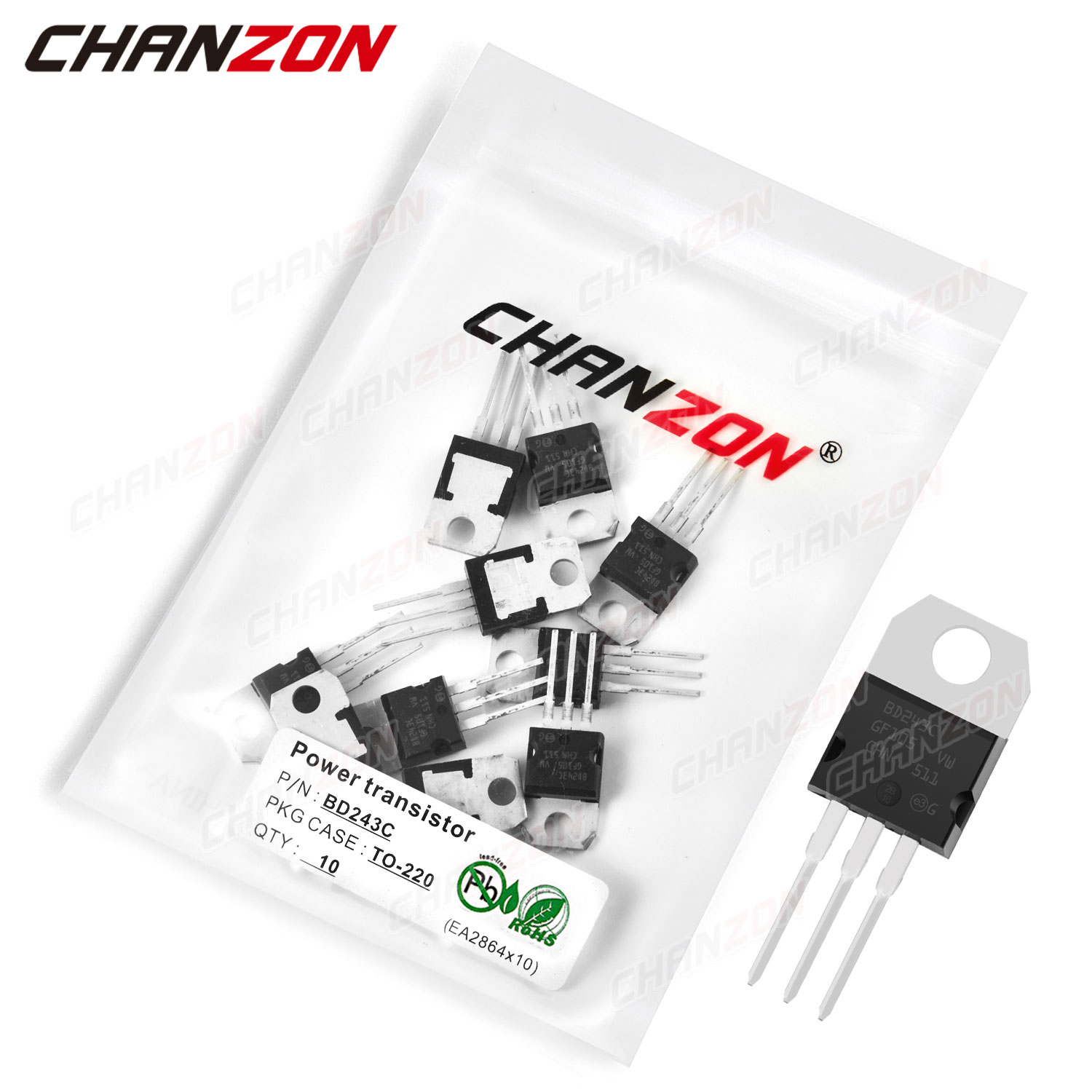 BD243C TO-220 BD243 파워 트랜지스터 바 - Diy Electronics For Sale 리뷰 및 가격