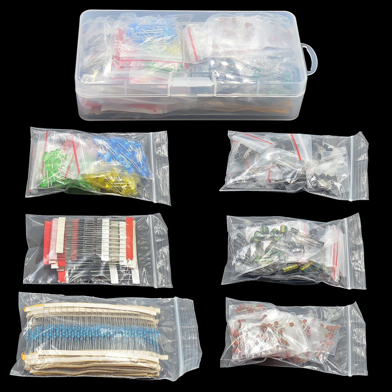 전자 부품 키트 금속 필름 저항기 분류 키트 led 다 - Capacitor Kit Assortment 리뷰 및 가격