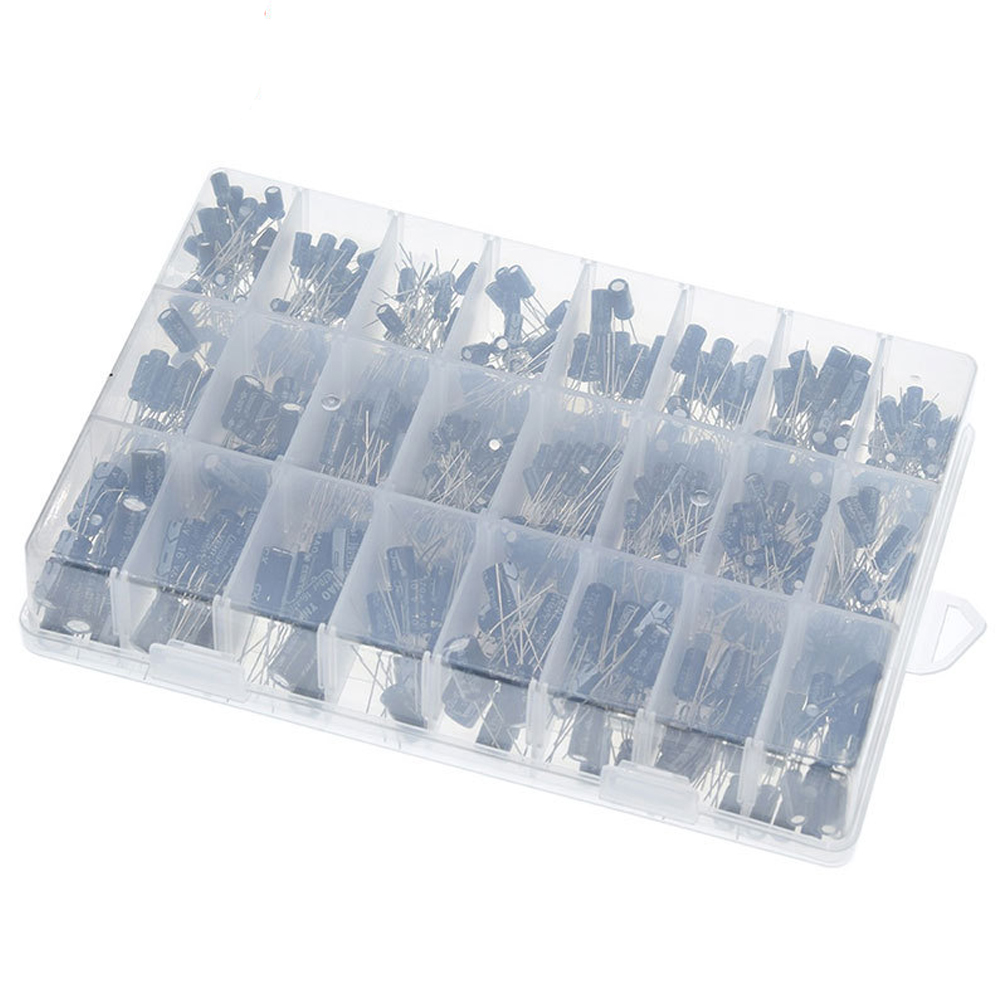 24종 500개 전해 콘덴서 모듬 키트 0.1uF-10 - Capacitor Kit Assortment 리뷰 및 가격