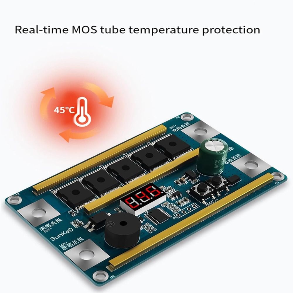 휴대용 12V 스폿 용접기 10AWG 디지털 디스플레이 - Diy Electronics Spot Welder 리뷰 및 가격