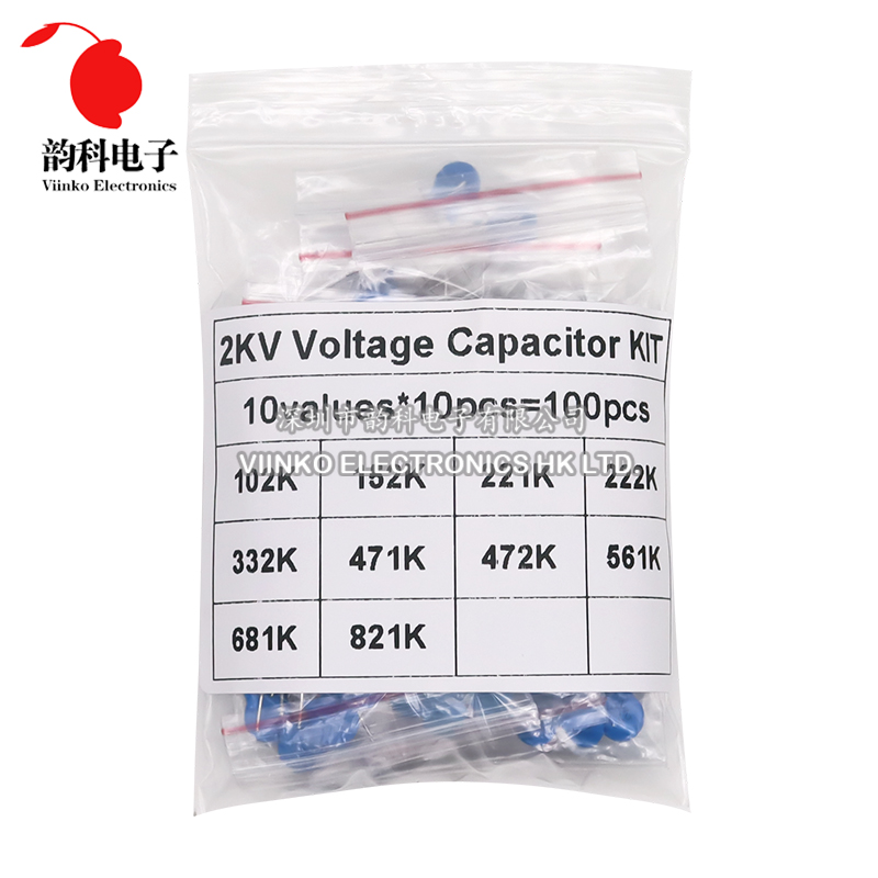 고전압 세라믹 캐패시터 모음 키트, DIY 세트, 2K - Capacitor Kit Assortment 리뷰 및 가격